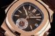 Swiss Replica 5980 Patek Philippe Nautilus Rose Gold Brown Dial Chronograph Watch (3)_th.jpg